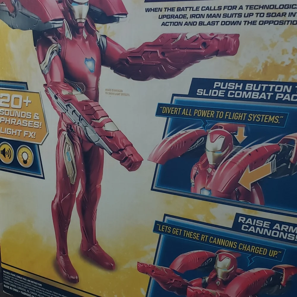 MARVEL AVENGERS INFINITY WAR ELECTRONIC IRON‎ MAN